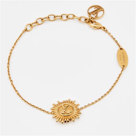 louis vuitton gold chain bracelet|Louis Vuitton gold bracelet women.